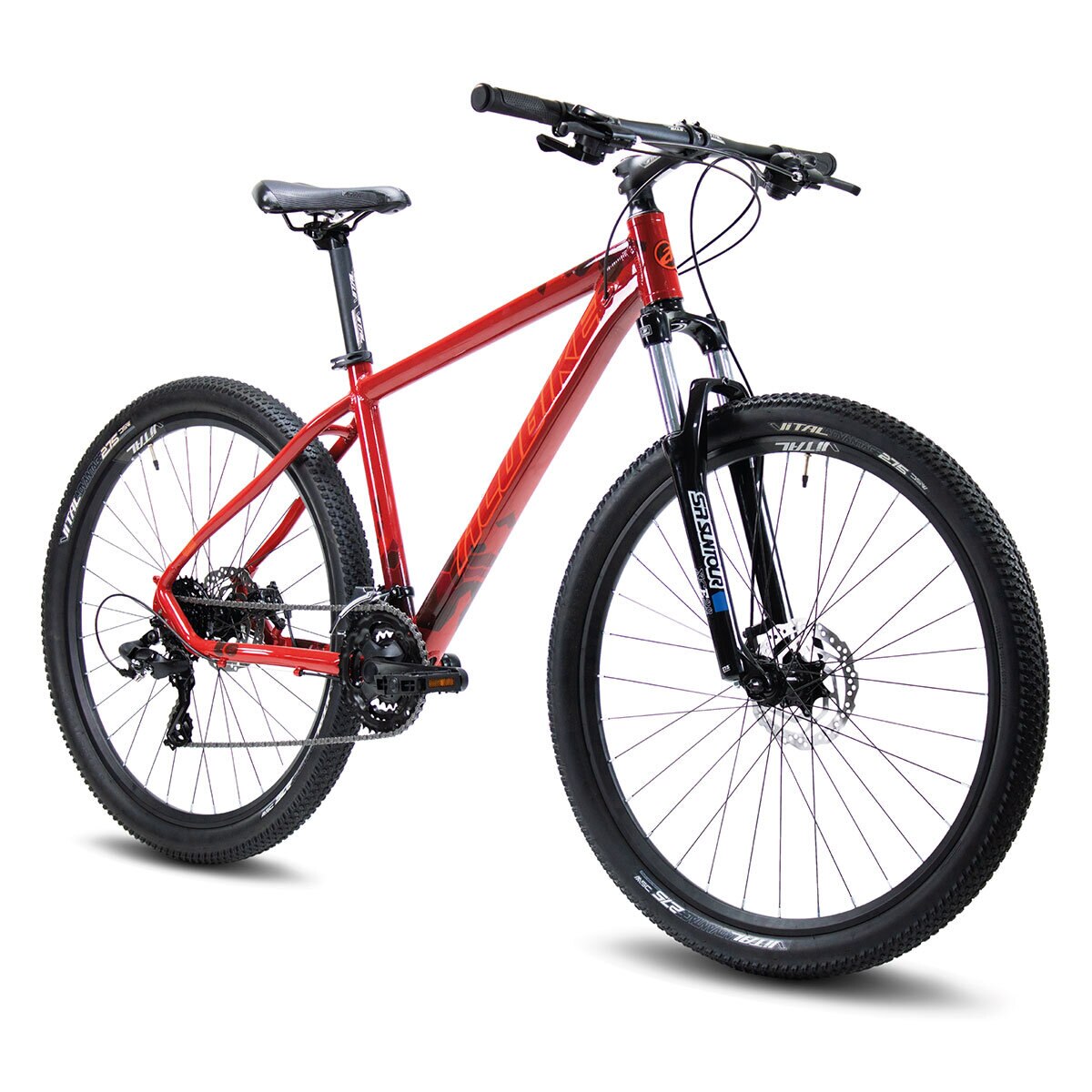 Alubike, Bicicleta de Montaña, R27.5, Rojo, Chica Costco México
