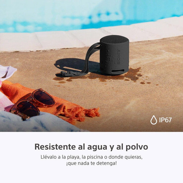 Sony SRS-XB100 Bocina Inalámbrica Portátil Negro