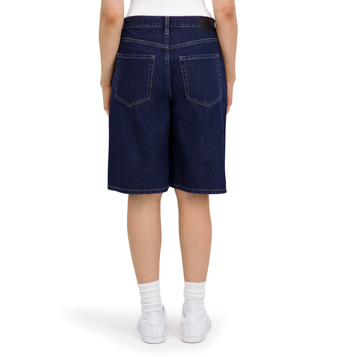DKNY Bermuda Jorts Mezclilla para Dama Azul 4