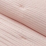 Edredón Matrimonial de 7 piezas, Color Rosa