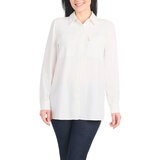 Hilary Radley Blusa para Dama Blanco Grande
