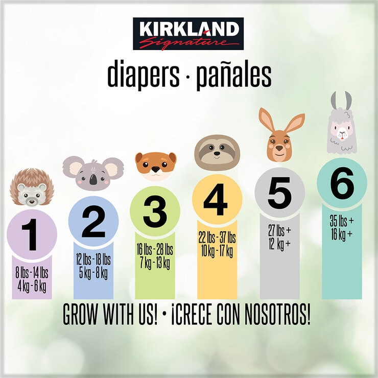 Kirkland Signature Pañales Etapa 6 Unisex 132 pzas