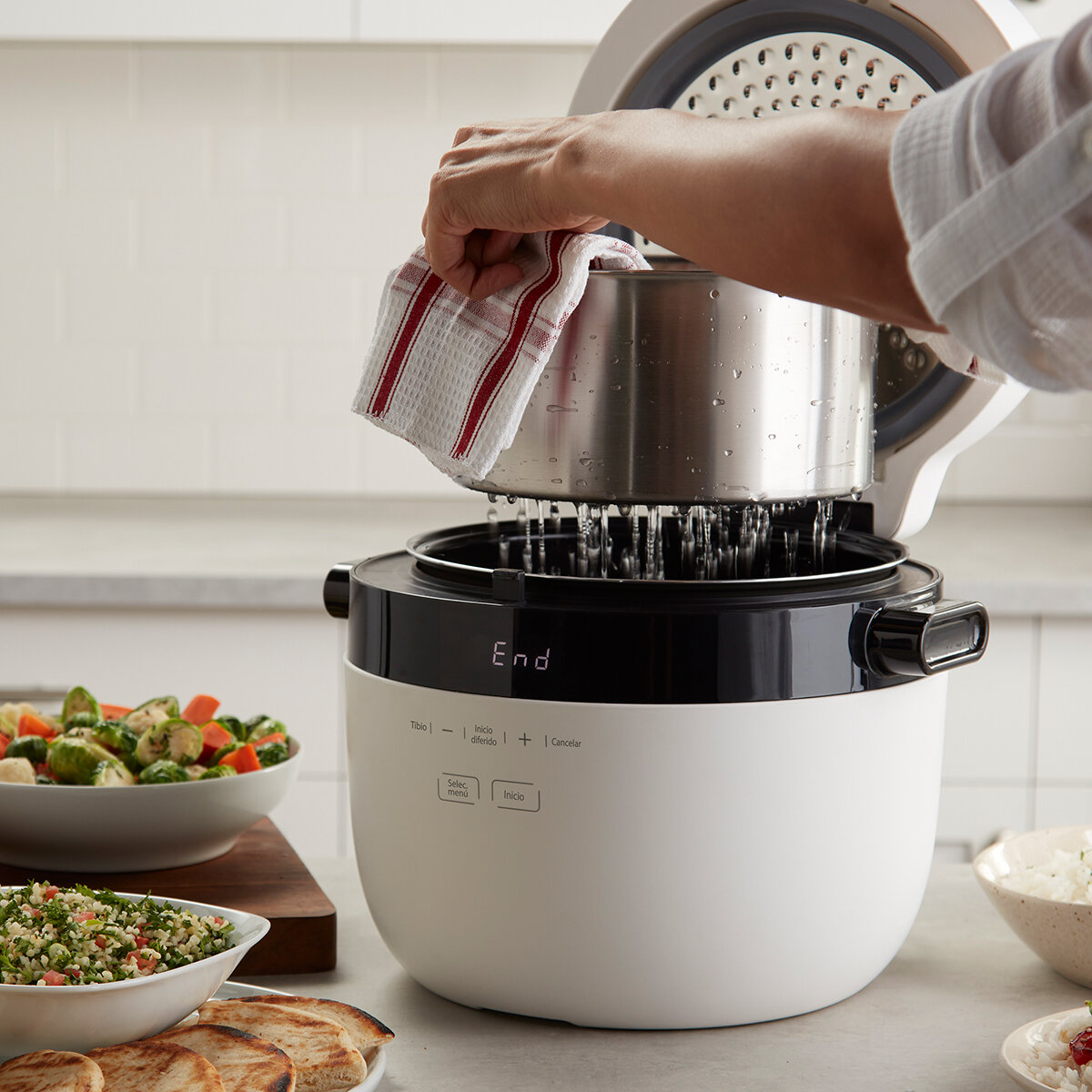 Instant Pot, Olla Multifunción de 20 Tazas para Granos y Arroz Instant Pot, Olla Multifunción de 20 Tazas para Granos y Arroz