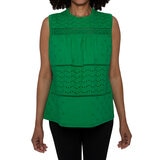 Mario Serrani Italy Blusa para Dama Verde Extra Chica
