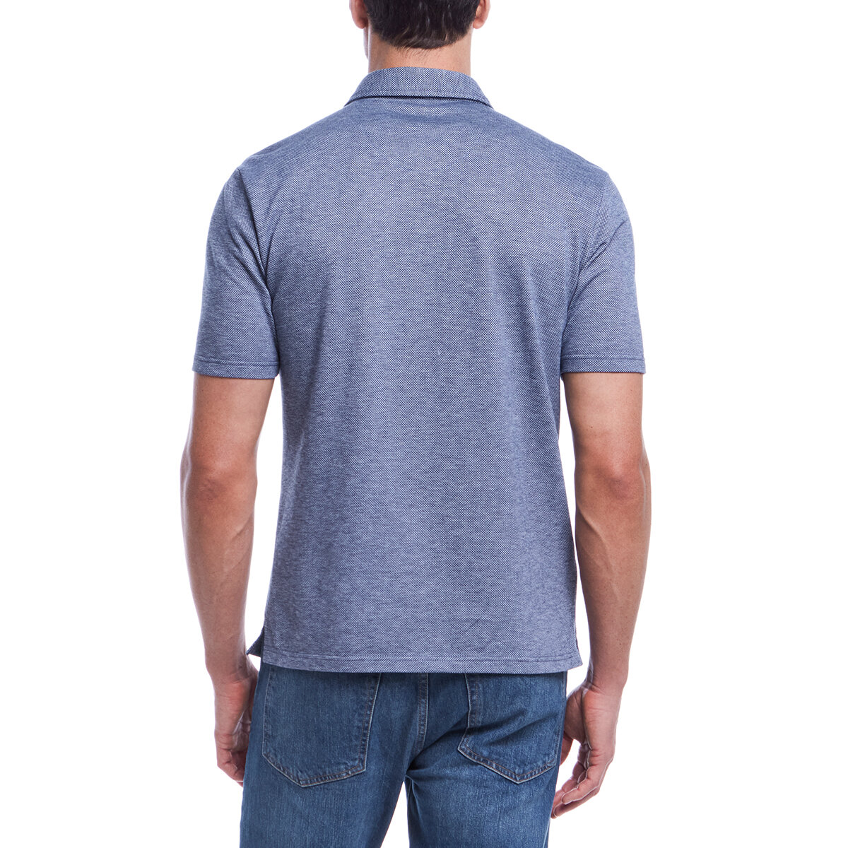 Weatherproof Vintage Polo para Caballero Azul Mediana