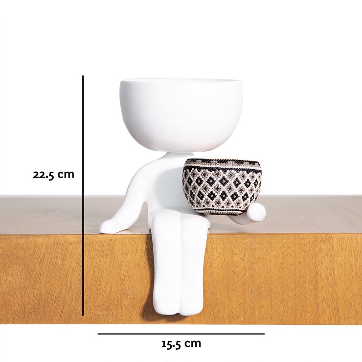 Estudio Floga, Robert Set de 2 Macetas estilo Huichol