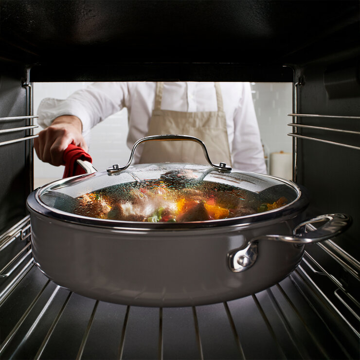 T-FAL Batería de Cocina de Cerámica 10 Piezas