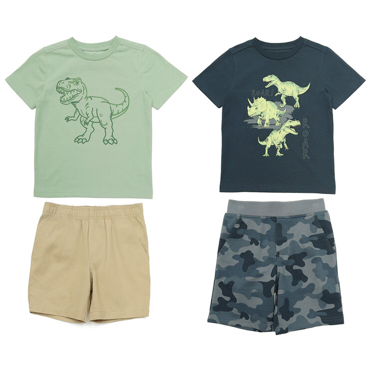 Kids Headquarters Conjunto 4 Piezas para Niños o Niñas Varias Tallas y Colores