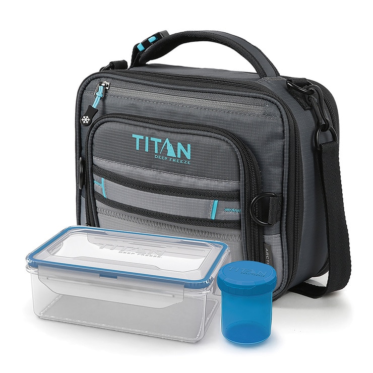 Titan, Lonchera Expandible, gris Costco México