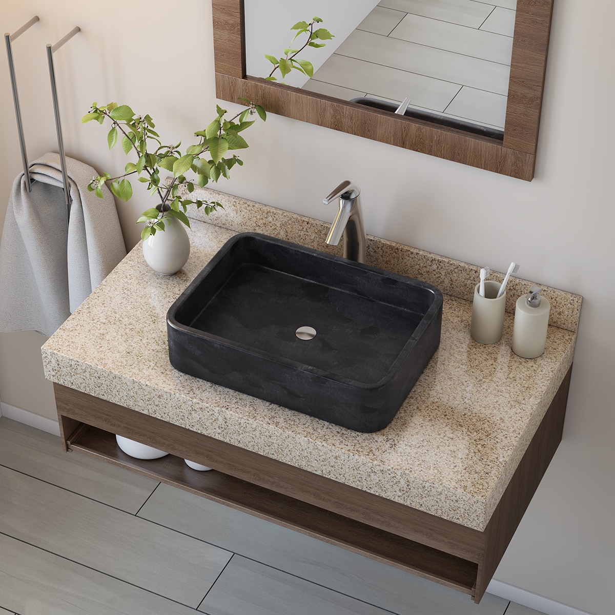 A&E, Lavabo de Baño de Cerámica Taiga A&E, Lavabo de Baño de Cerámica Taiga