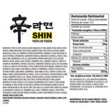 Nongshim Shin Ramyun 18 pzs de 120 gr