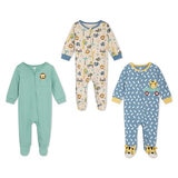 Koala Kids Mameluco 3 piezas para Bebé Tigre 6 Meses Koala Kids Mameluco 3 piezas para Bebé Tigre 6 Meses