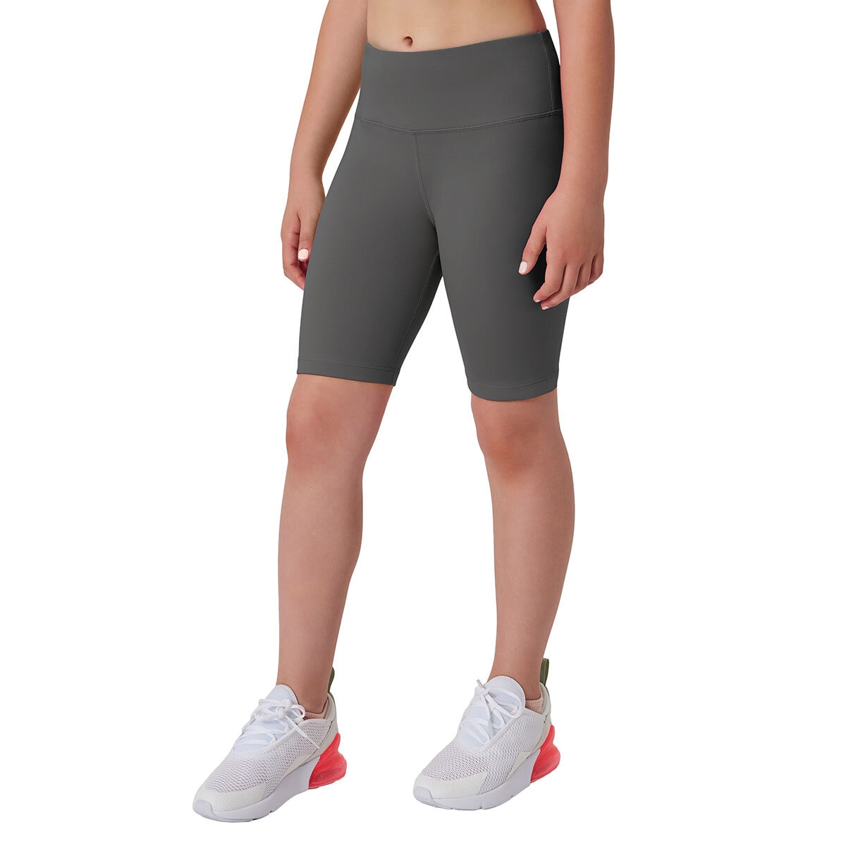 Mondetta Short Biker 2 piezas para Niñas Gris Obscuro - Negro 10 / 12 Años