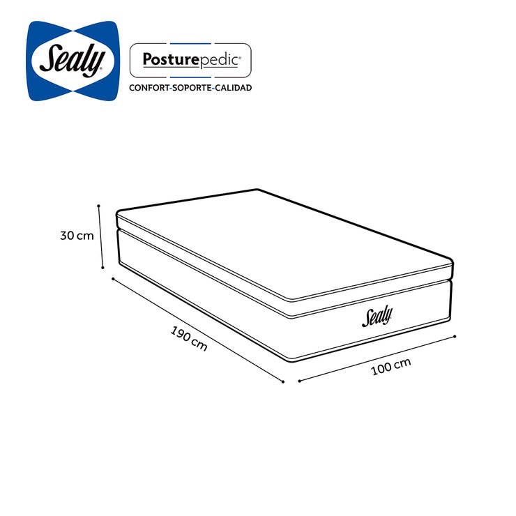 Sealy, Siena, Colchón Individual