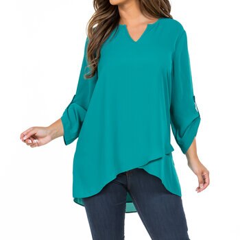 Cristina B Blusa para Dama Varias Tallas y Colores