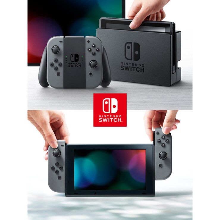 Nintendo Switch Consola JoyCon Gris Costco México