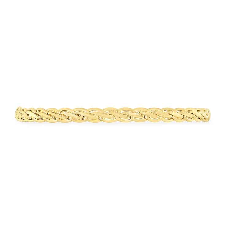 Pulsera de Eslabones de Fantasía, Oro Amarillo 14k Pulsera de Eslabones de Fantasía, Oro Amarillo 14k
