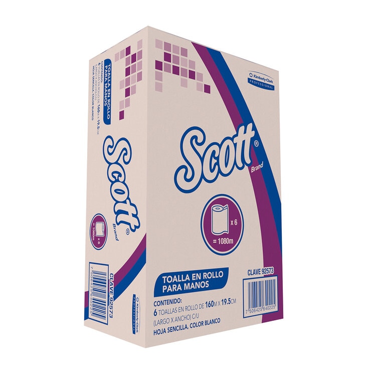 Scott Toalla En Rollo para Manos 6 rollos
