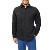 Artisans of Thread Chamarra tipo camisa para Caballero Negro Mediana Artisans of Thread Chamarra tipo camisa para Caballero Negro Mediana