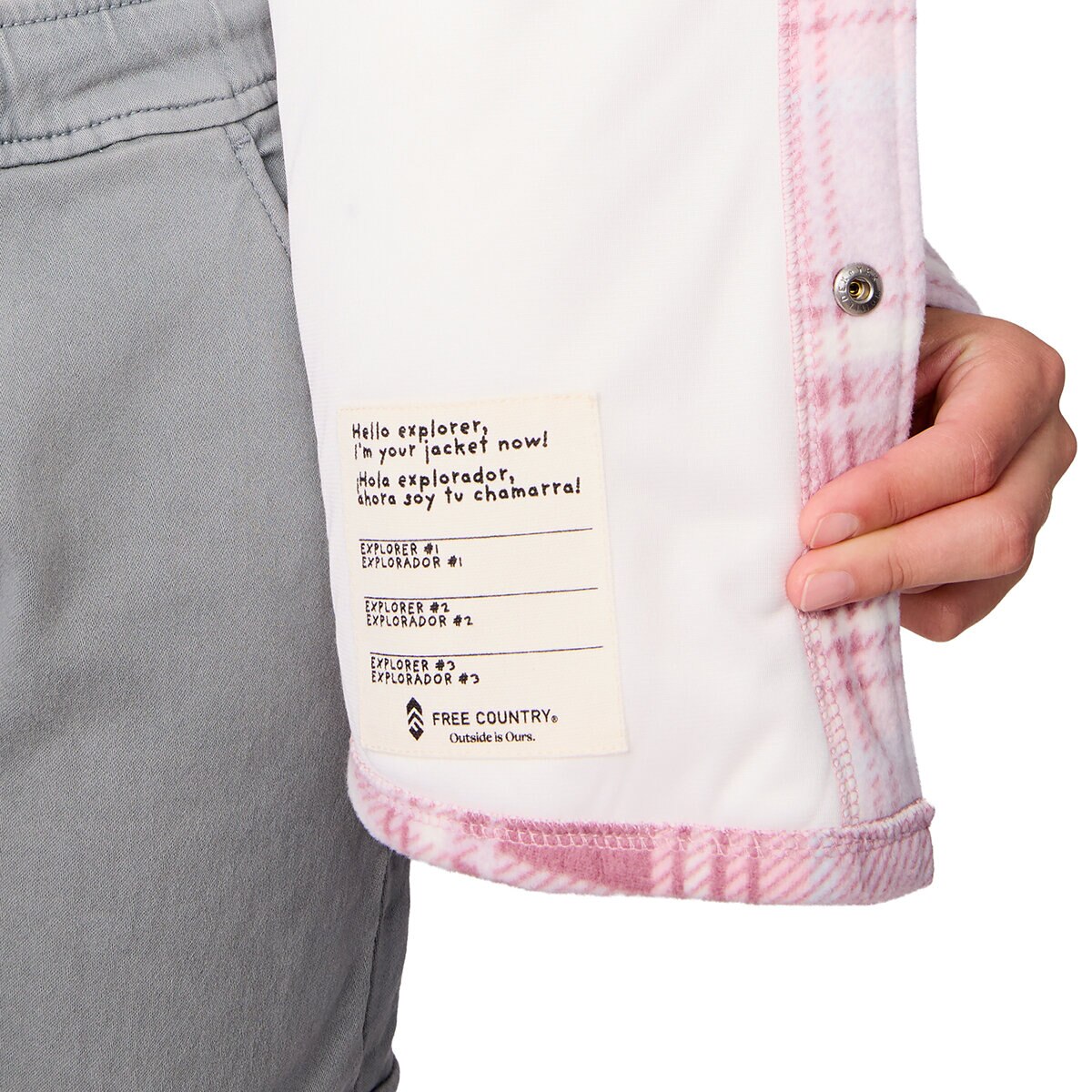 Free Country Chamarrra para Niños y Niñas Rosa 5 / 6 Años