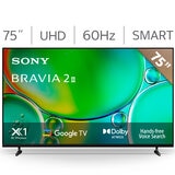 Sony Pantalla 75" BRAVIA II UHD 4K Google TV