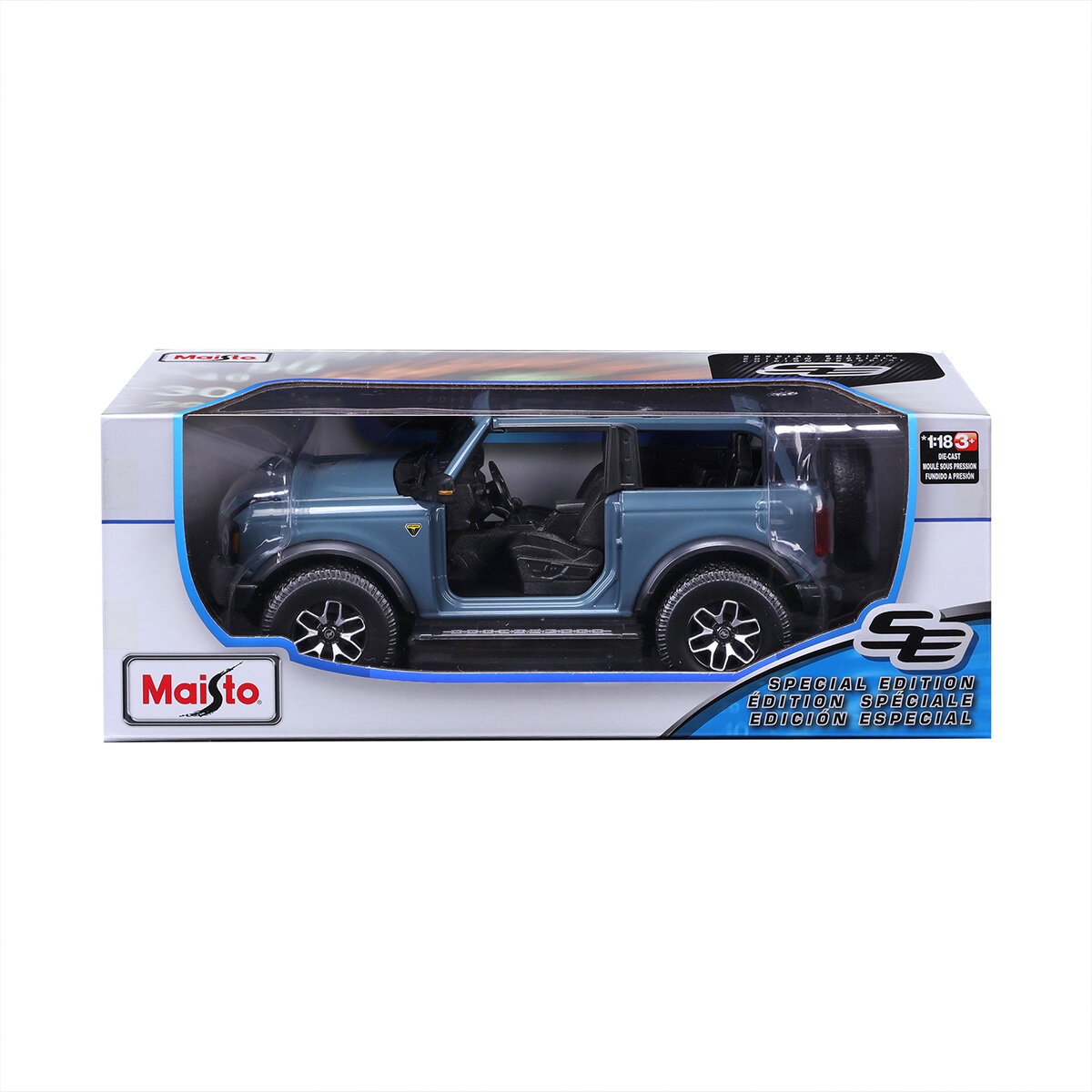 Maisto Autos de Colección Escala 1:18 - Ford Bronco SE 2021