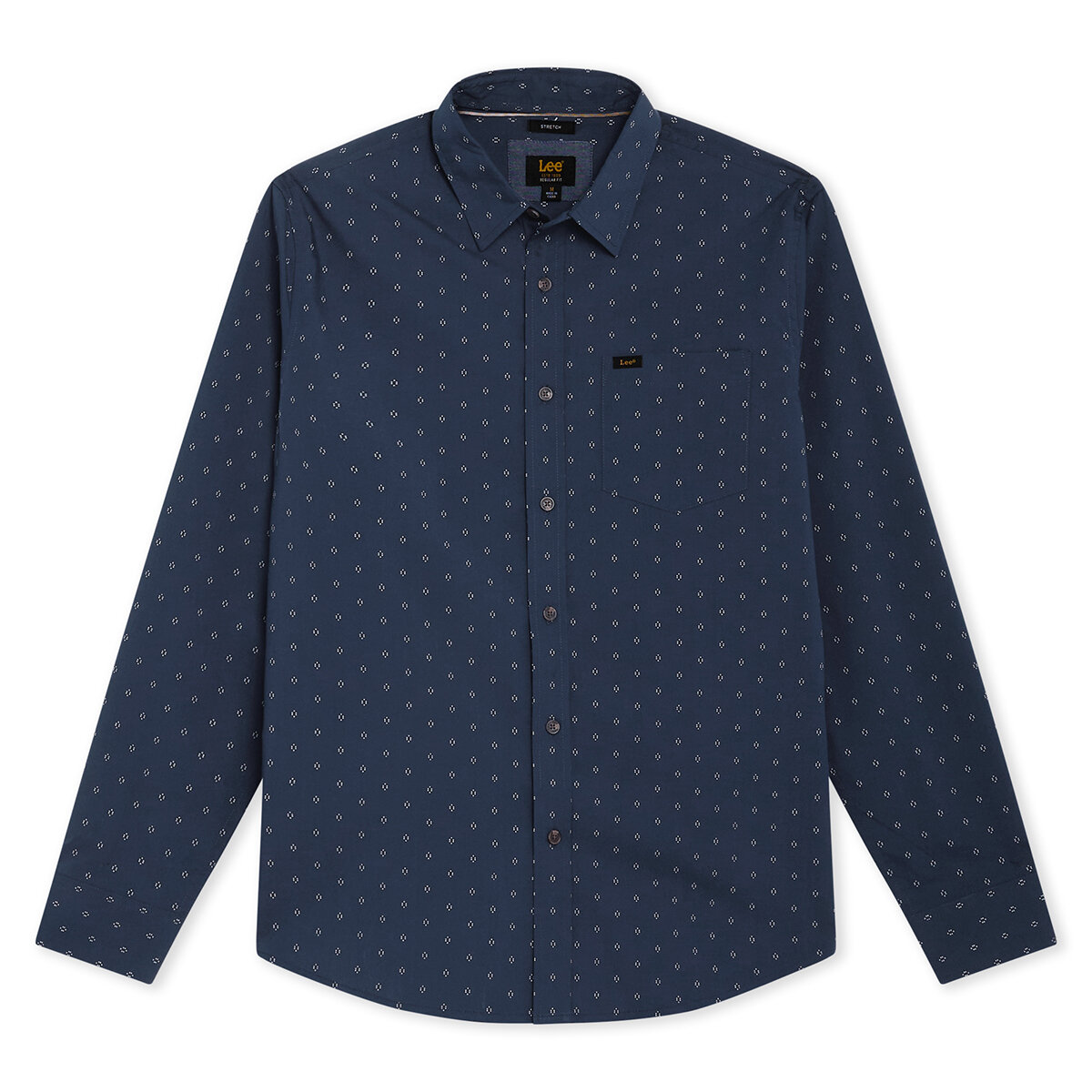 Lee Camisa para Caballero Azul Extra Grande Lee Camisa para Caballero Azul Extra Grande