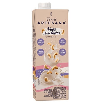 Terra Artesana Bebida de Nuez de la india 6 pzas de 946 ml
