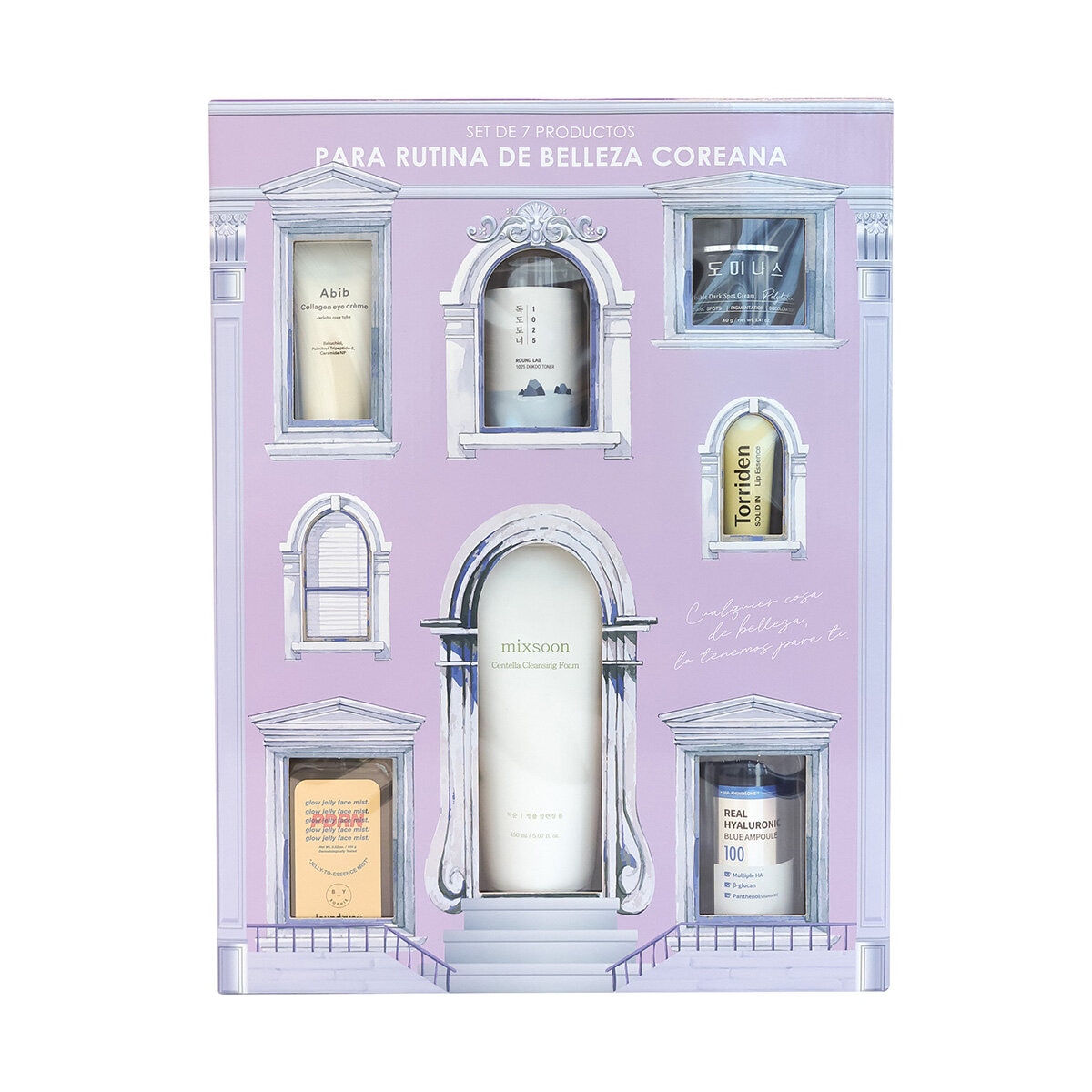 Cofre de Rutina Coreana con 7 Pasos