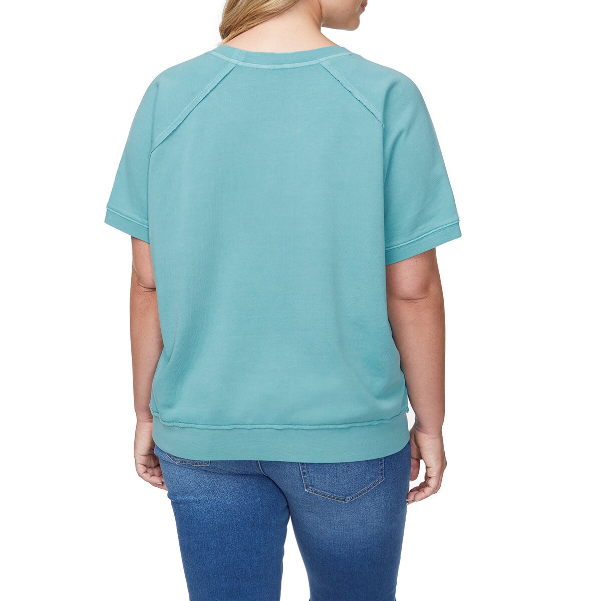 Buffalo David Bitton Sudadera para Dama Verde Extra Chica