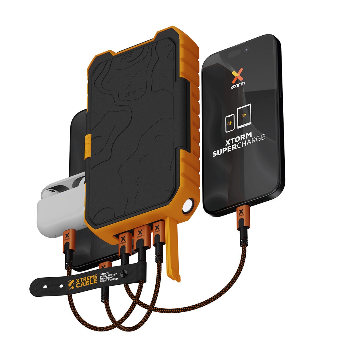 Xtorm Batería Portátil con Panel Solar 10,000 mAh