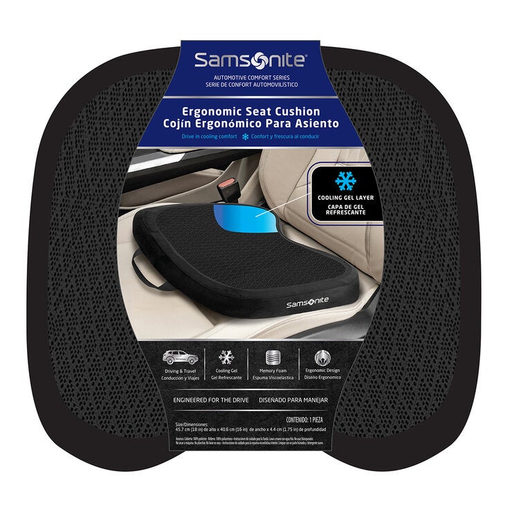 Samsonite Cojín para Asiento con Gel Refrescante