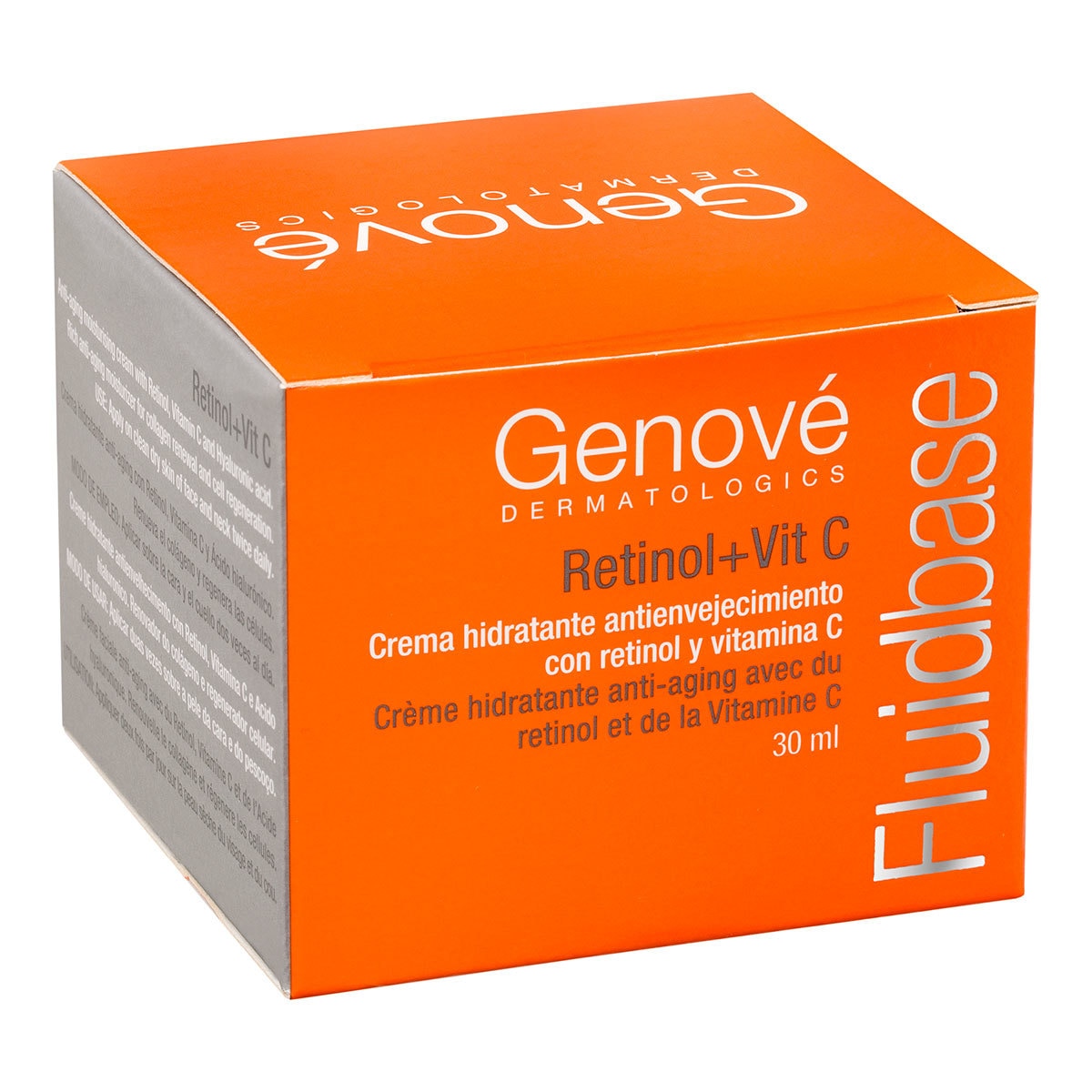 Genove Fluidbase Retinol + Vitamina C  30ml.