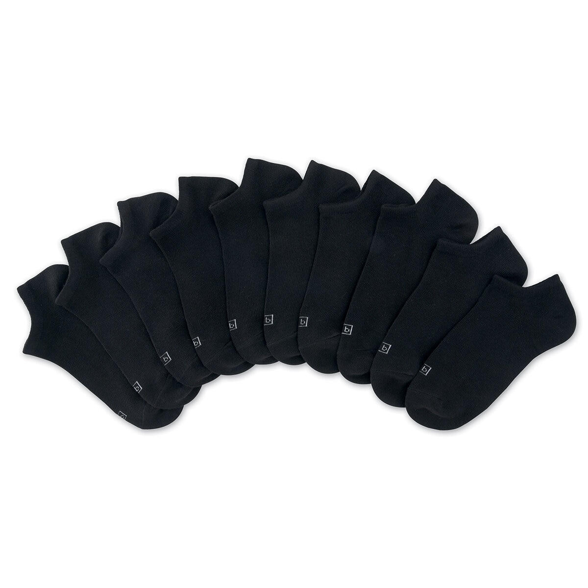 K. Bell Calcetines para Dama 10 piezas Negro K. Bell Calcetines para Dama 10 piezas Negro