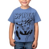 Marvel Playera 4 piezas para Niños o Niñas Spider-Man 7 Años