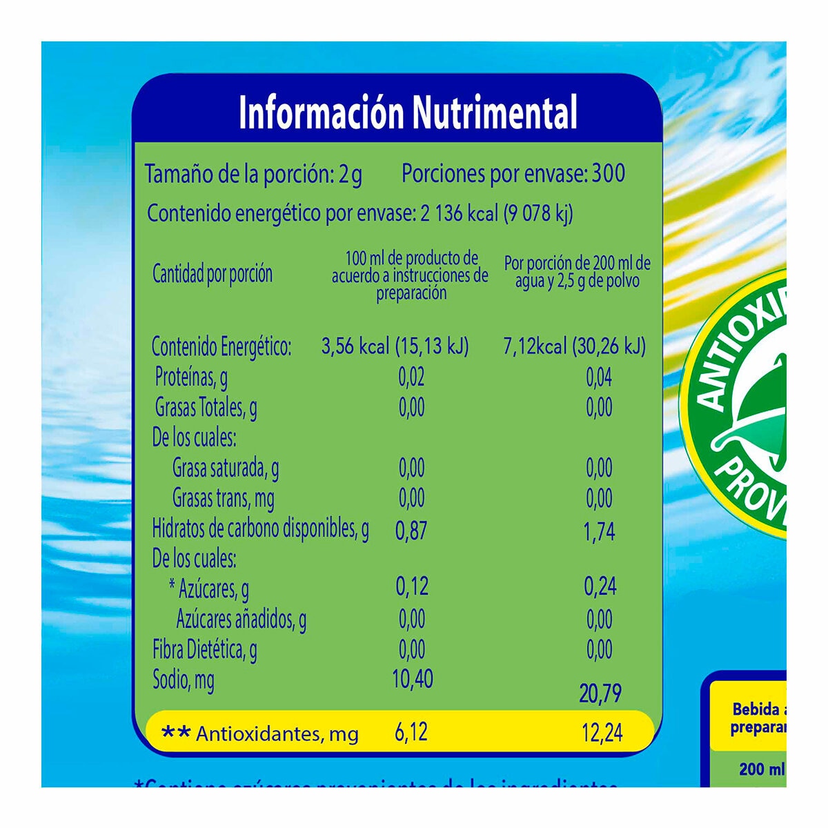 Nestea Té Negro Sabor a Limón Sin Azúcar de 600 g
