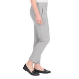 Hilary Radley Pantalones para Dama Gris Extra Chica