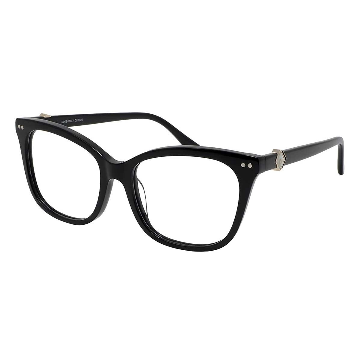 Cloe CLE.10023.0BLK.54 Armazón Oftálmico + Clip Solar Polarizado