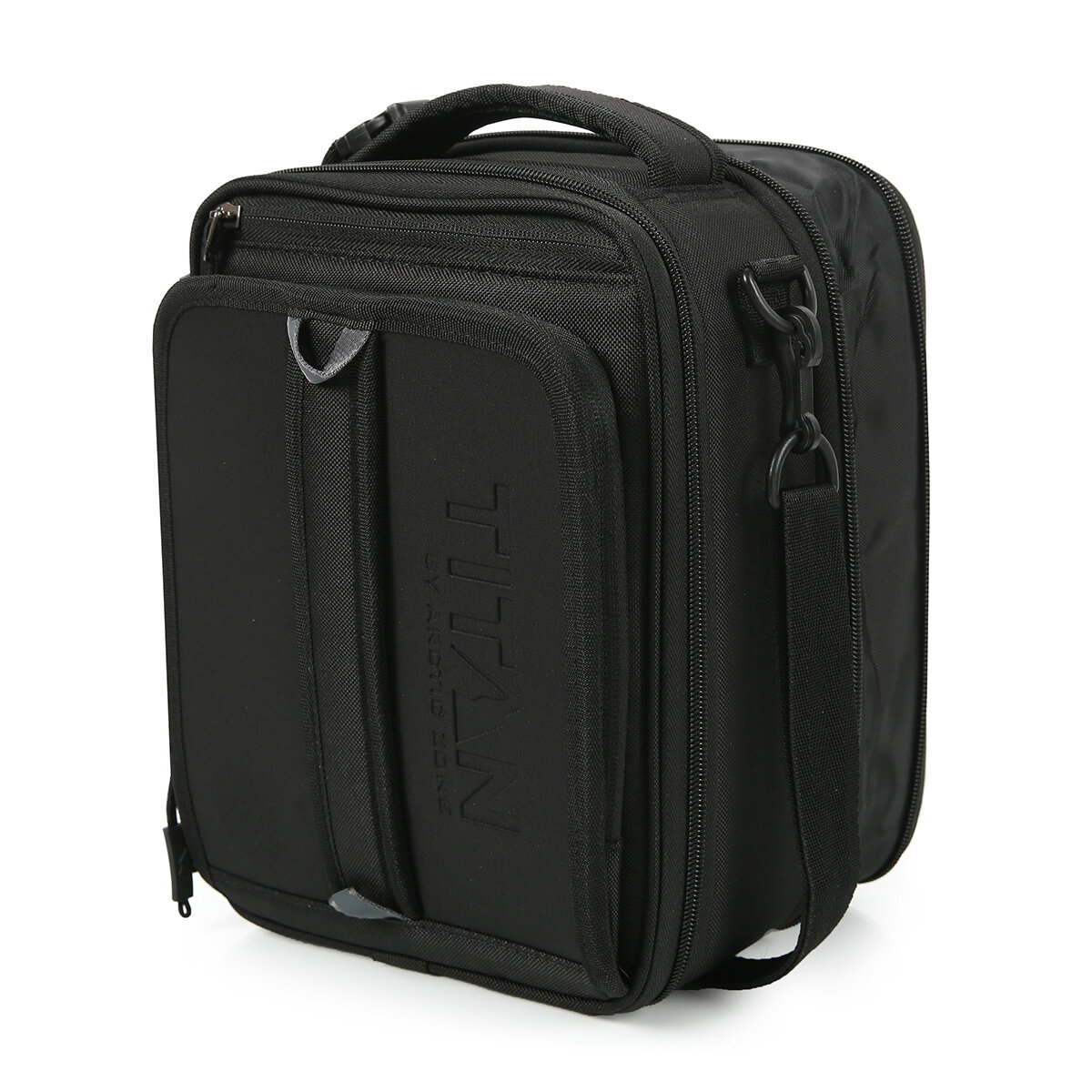 Titan Lonchera Expandible con Accesorios Negro