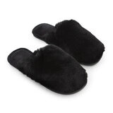 Jezebel Pantuflas para Dama Negro Mediana - 24 cm a 25 cm