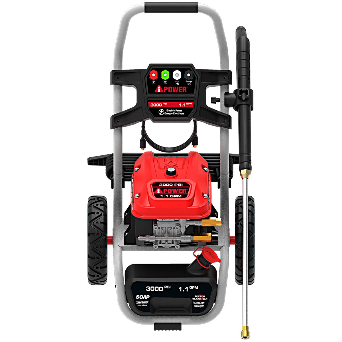 AiPower, Hidrolavadora Eléctrica 3000PSI