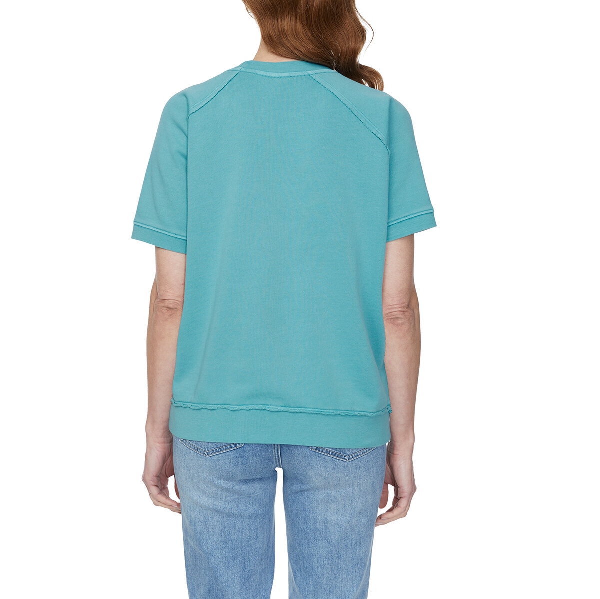 Buffalo David Bitton Sudadera para Dama Verde Extra Chica