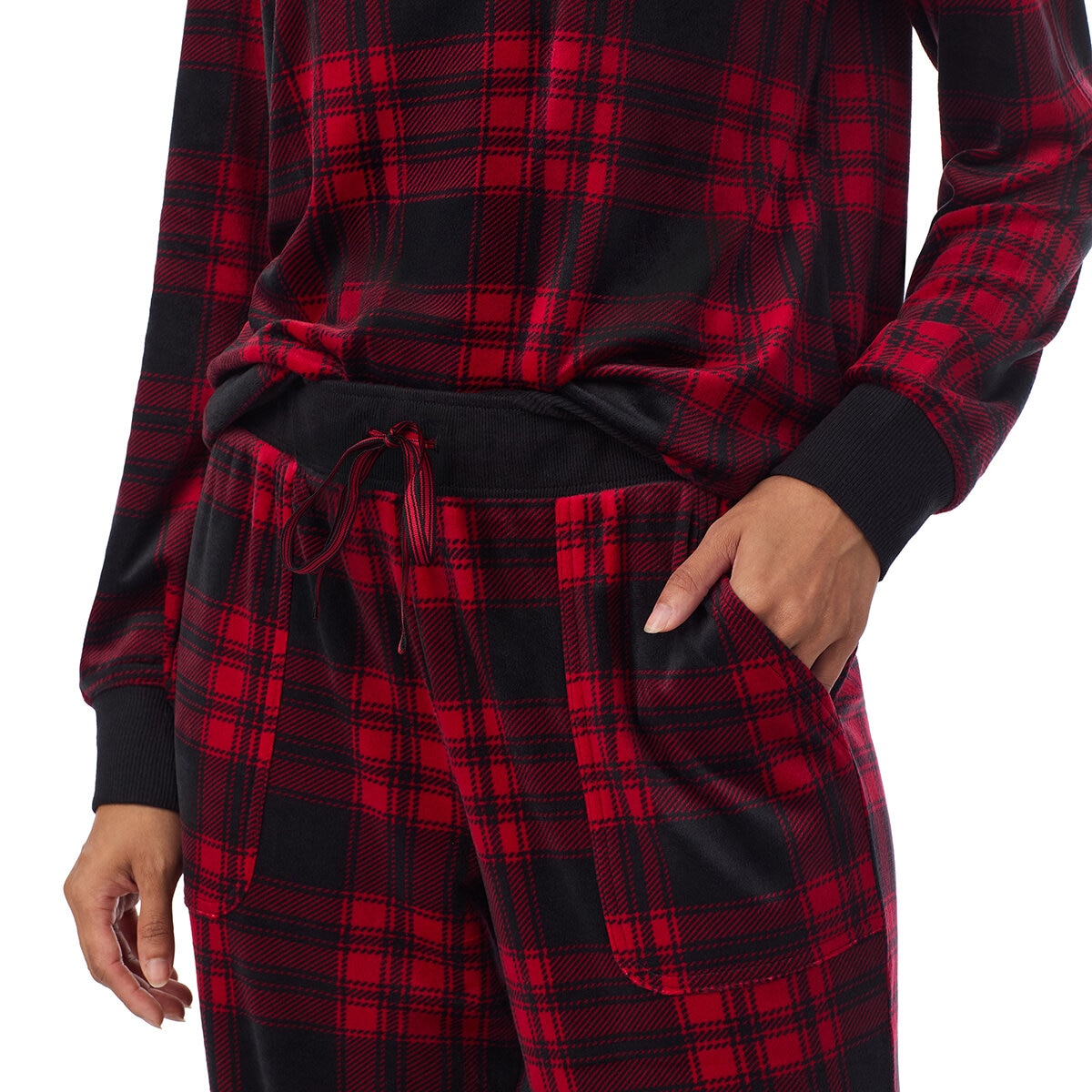 Nautica Pijama para Dama Rojo Extra Grande