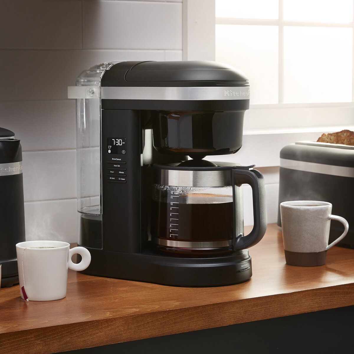 KitchenAid Cafetera de goteo 12 tazas negro
