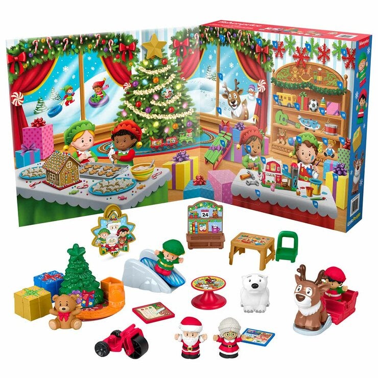 Fisher-Price, Calendario de Adviento Juego con 24 Pzas. Fisher-Price, Calendario de Adviento Juego con 24 Pzas.