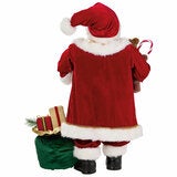 Figura de Santa con Oso, 91.5 cm Figura de Santa con Oso, 91.5 cm
