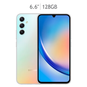 Samsung Galaxy A34 5G Plata 128 GB 