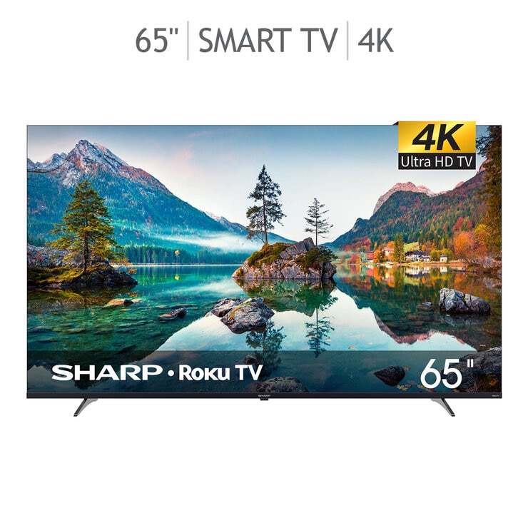 Sharp Pantalla 65" 4K UHD Smart TV