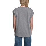 DKNY Playera para Dama Gris Mediana