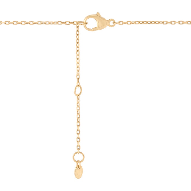 Dije de Gota, Oro Amarillo 14K, Cadena, 45.72cm